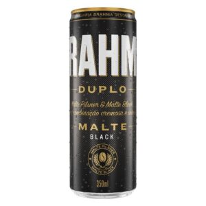 Cerveja Brahma Duplo Malte Escura, 350ml Lata