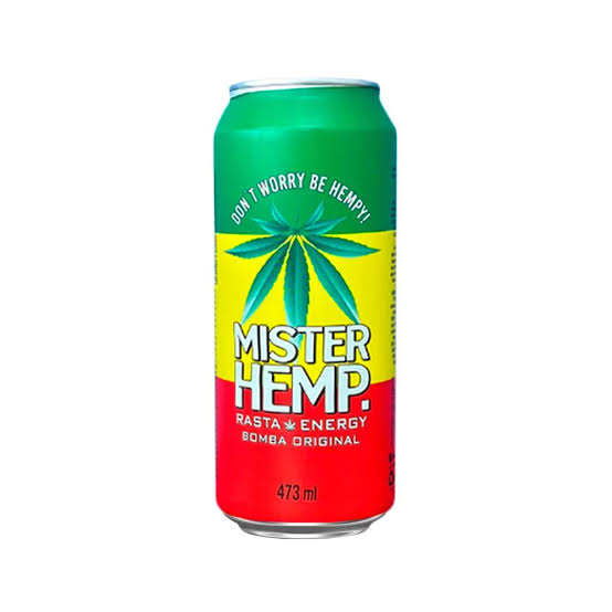 Energético Mister Hemp Bomba Original Lata 473ml